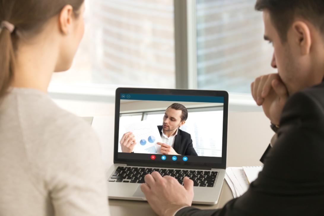 Moderne Online-Lernumgebung mit strukturierten Lerninhalten